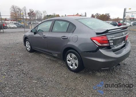2014 Honda Civic Lx from USA, damaged, VIN 19XFB2F58EE029523